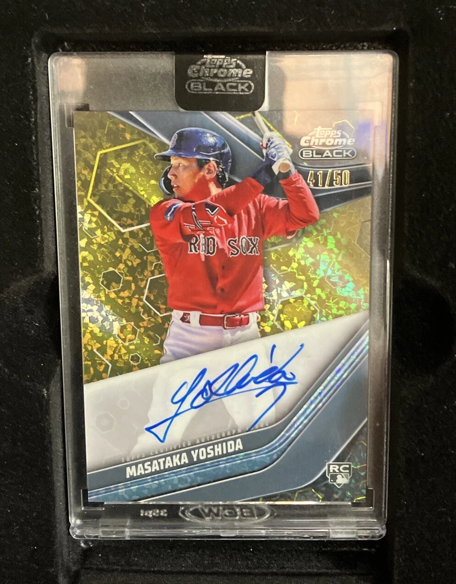2023 Topps Chrome Black - Masataka Yoshida #CBA-MY for sale | eBay