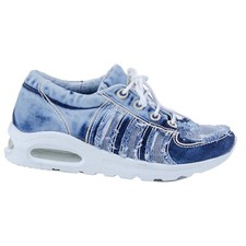 Denim Sneakers, Handmade Women's Sneakers / Birthday Gift