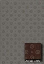 Milliken Mahogany Loops Hoops Geometric Contemporary Area Rug Circles Asiana