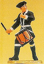 Preiser Elastolin 54202 Colonial Drummer Boy - original painted 70mm mib