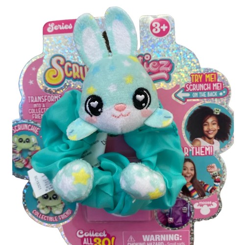 Scrunchmiez scrunchie Hair Tie Backpack Clip Collectible cute Toy Series 1 NEW - Picture 5 of 20