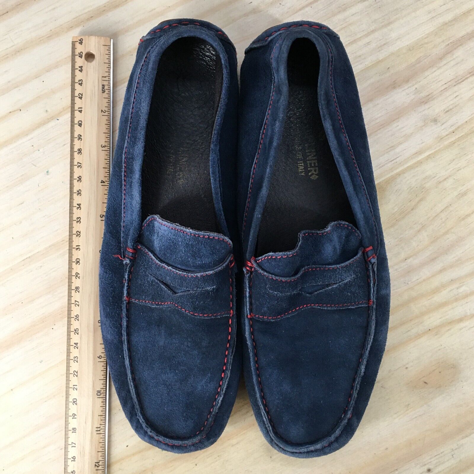 Donald J Pliner Shoes Mens 9 M Vinco Driving Loafers Slip On Flats Blue ...