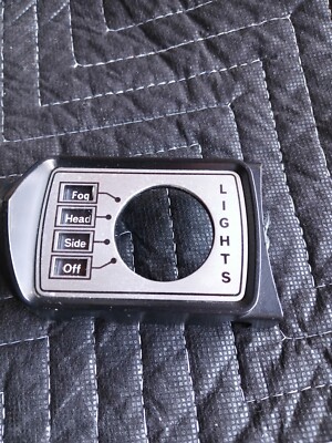 OEM Original Jaguar XJ12 Lucas England Light Switch Cover Trim 548 505 76 (Sbox2