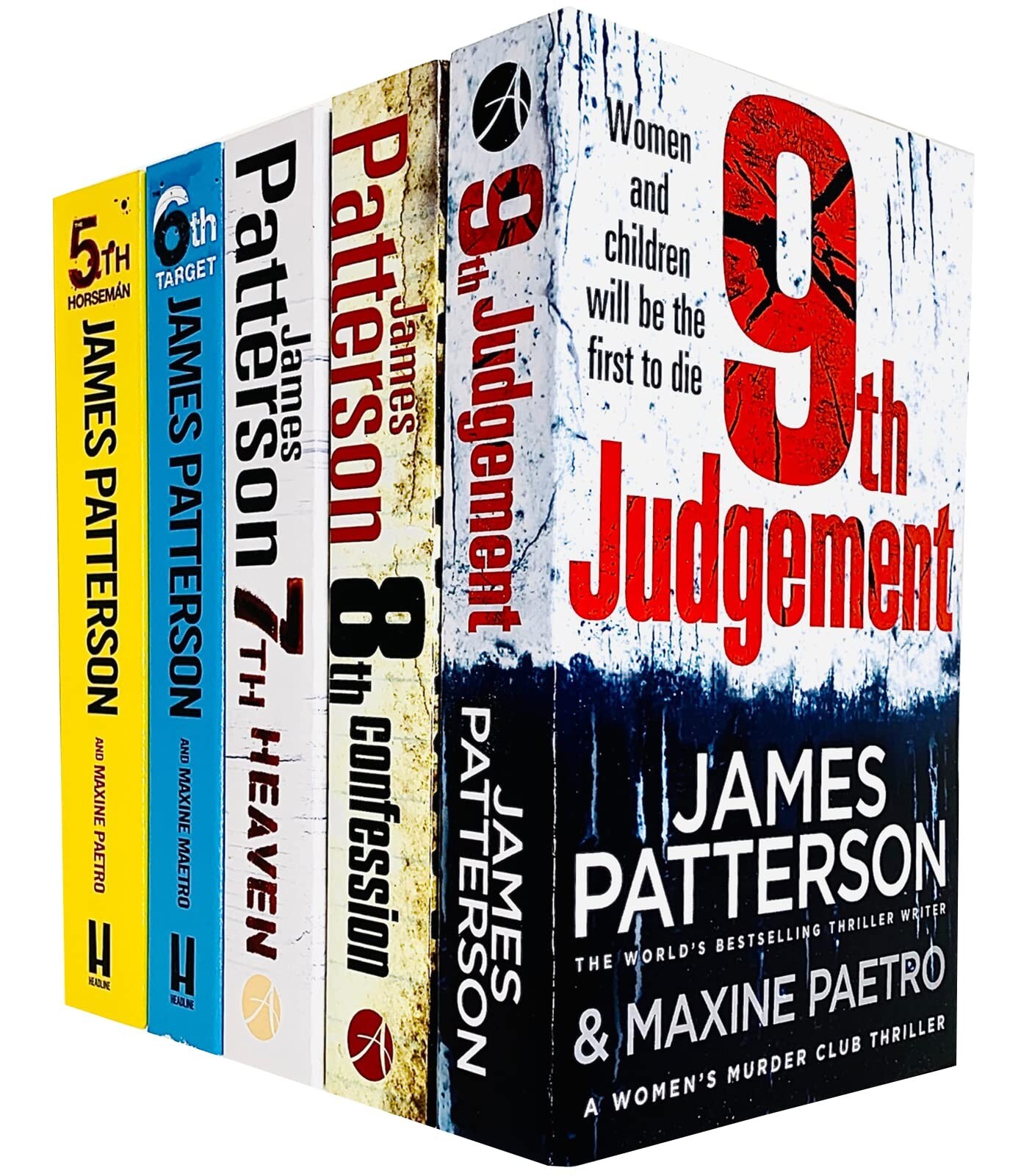 Women Murder Club Series Collection 5 Books Set (Books 5-9) 9th Judgement,7th He