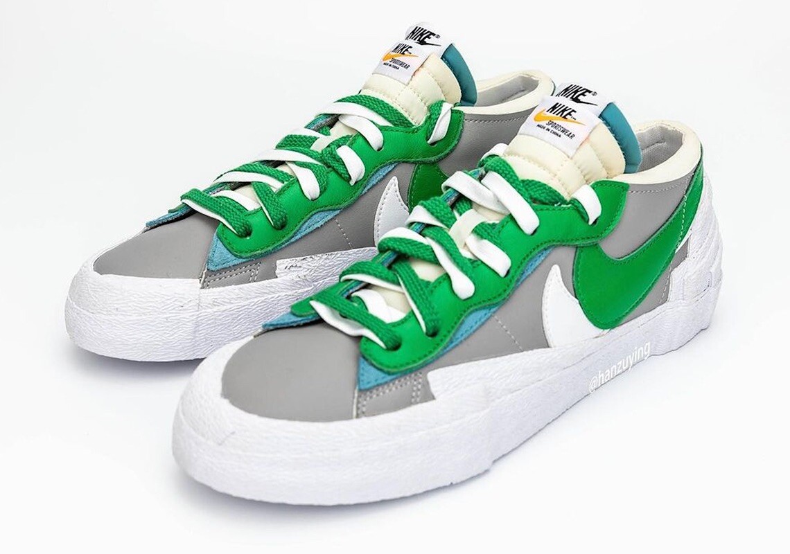 SACAI X NIKE Nike x Sacai Blazer basso classico verde taglia 9 5 DD1877 001