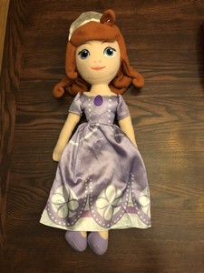 large plush disney princess dolls