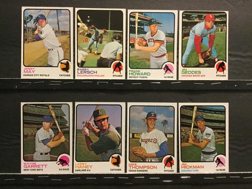 1973 Topps Baseball High Numbers 131 Diff. (Missing 615 Schmidt) Average EX+ Sk2 - Picture 9 of 20