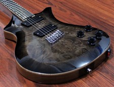 Halo Inverted 6-string Multi-scale Guitar, Bare Knuckle Juggernaut Pickups