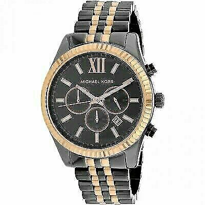 Michael Kors Slim Everest Quartz Black Dial Men's Watch MK9078 | eBay