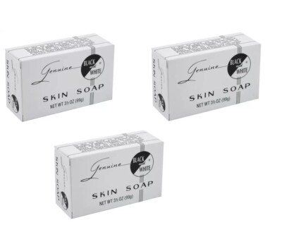 BL Black & White Skin Soap 3.5oz each *Three Pack*