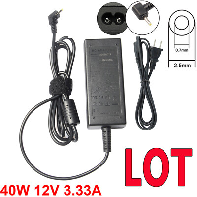 Lot 40W AC Adapter Charger Cord For Samsung Chromebook XE303C12 XE500T1C X700T1C