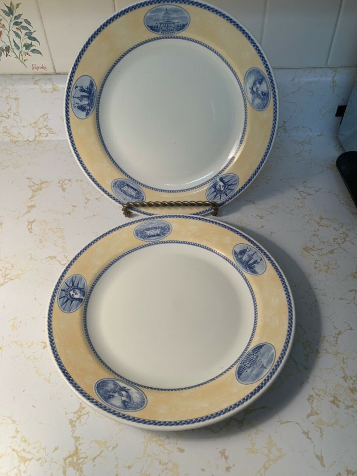 Churchill American Heritage Heritage Millenium Collection Dinner Plates