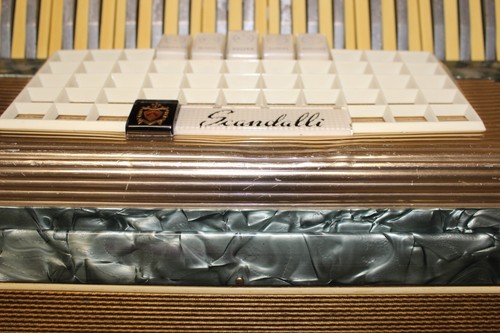 Scandalli Piano Accordion Aqua Green Pearlescent 1950-1960s LMM 41 120 - Picture 10 of 22