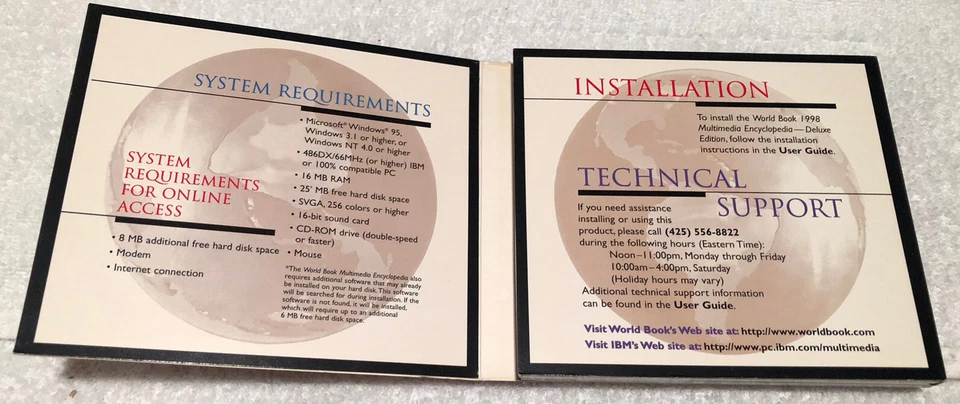 The World Book 1998 Multimedia Encylopedia Deluxe Ed 1998/ Internet Bonus CD Lot - Image 3 of 4