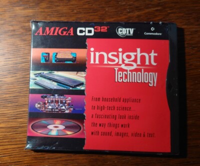 Commodore Amiga CD32 / CDTV Software Insight Technology (Sealed)