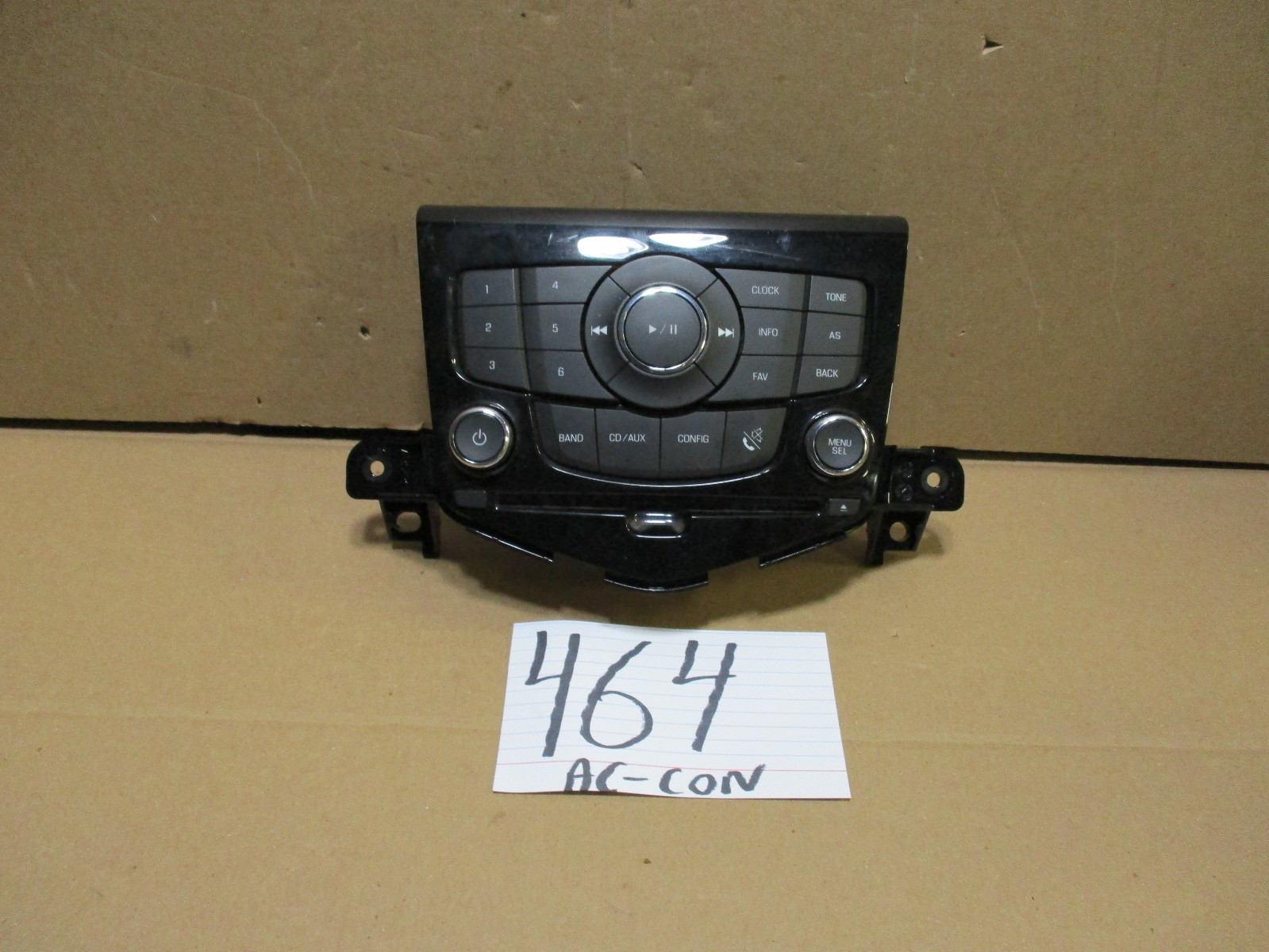 13 14 15 16 Chevrolet Cruze RADIO Control Panel Used Stock #464-AC 