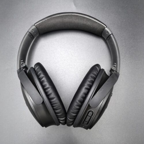 Bose QuietComfort 35 QC35 I Wireless Bluetooth Noise Cancelling Headphones Black - Picture 3 of 8