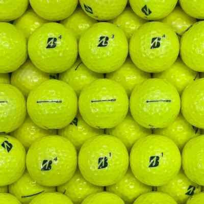50 Bridgestone e6 Yellow Bulk Lot Used Golf Balls 5A Mint Condition