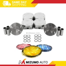 Pistons w/ Rings fit Fits 01-04 Subaru Outback 3.0L H6 DOHC 24v