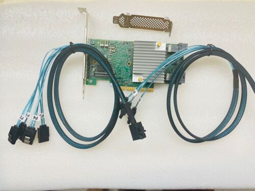 LSI S3108 NEC 9362-8i 1GB 8-Port 12Gb/s RAID Controller +2*SFF-8643 SATA+Battery - Picture 2 of 5