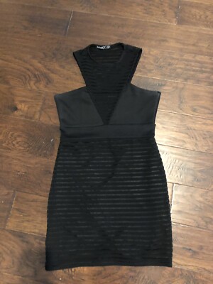 boo hoo ladies dresses Black Sleeveless Sexy Dress 6 Midi dress