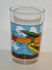 Ancien verre à moutarde MIGHTOR HANNA BARBERA vintage Amora 70 - 80