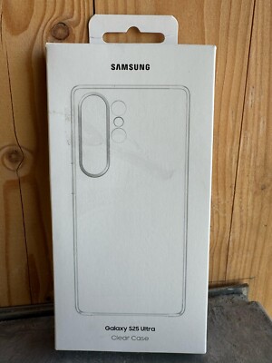 Original Offizielle Samsung Clear Case Hülle für Galaxy S25 Ultra - Transparent