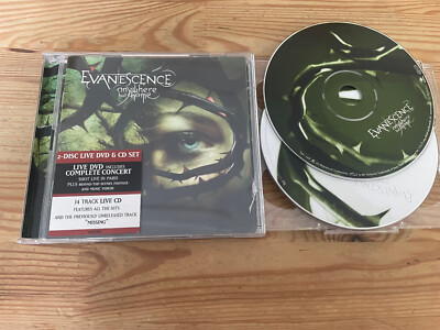 CD Metal Evanescence - Anywhere But Home +DVD (14 Song) SONY EPIC WIND-UP jc