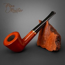 Mr. Brog HAND MADE WOODEN TOBACCO SMOKING PIPE no 316 Assessor  Tik  9mm Filter