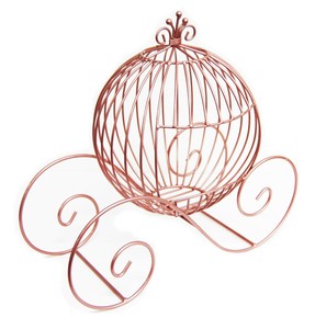 Cinderella Pumpkin Carriage Wedding Centerpiece Carroza De Cenicienta Rose Gold 756010043208 Ebay