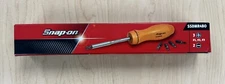 NEW SnapOn Ratcheting Hard Handle Screwdriver 8 3/4  Orange SSDMR4BO (Free Ship)