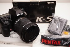 Pentax K-5 w/ SIGMA 17-70 f/2.8-4.5 Lens Bundle, 16.3 MP CMOS 4,000 Shutter