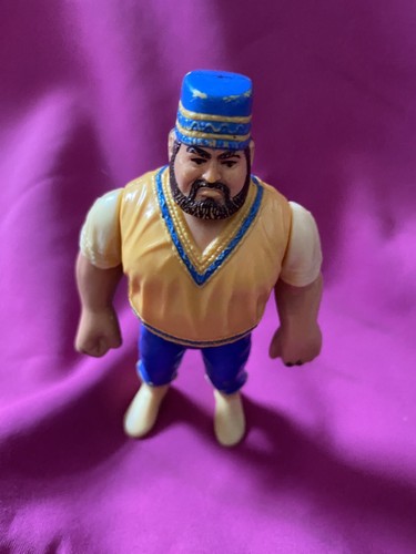 WWF WWE Hasbro Wrestling Figure Akeem. Used Played...