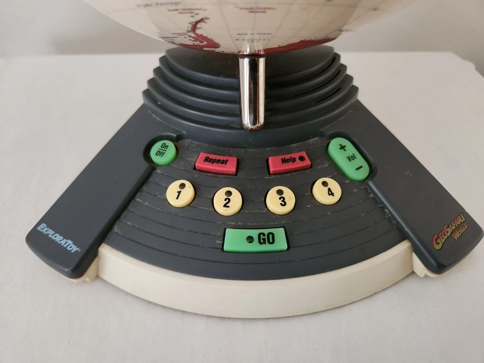 Geosafari World ExploraToy Говорящий Глобус География Мелочи Игра Запчасти Ремонт - Изображение 2 из 4