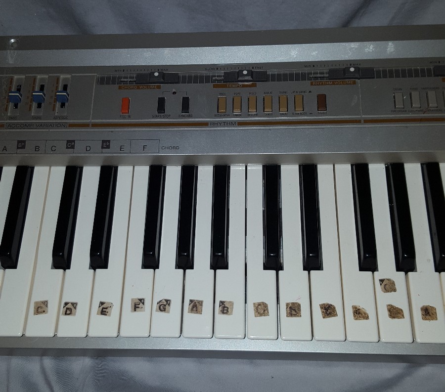 Casio CT-310 シルバー 電子キーボード Vintage Casio Casiotone CT 310 Keyboard | eBay