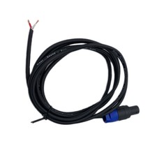 Roar Speakon to Bare Wire 3M Speaker Lead Cable DJ Disco Amplifier