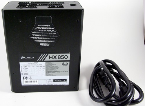 Fuente de alimentación Corsair HX850 Full Modular 80 Plus Platinum 850W UPC 8-4359109339-2 - Imagen 5 de 13