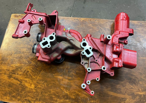 VOLVO PENTA FRONT HOUSING 4.3 V2 V6 #22497813 ALUMINUM, 2016 & OTHER MODEL YEARS - Picture 11 of 12