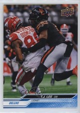 2024 Upper Deck CFL Deluxe 39/250 TJ Lee #60 r6v