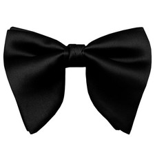Pre Tied Adjustable Oversize Bow Tie for Tuxedo Wedding Party