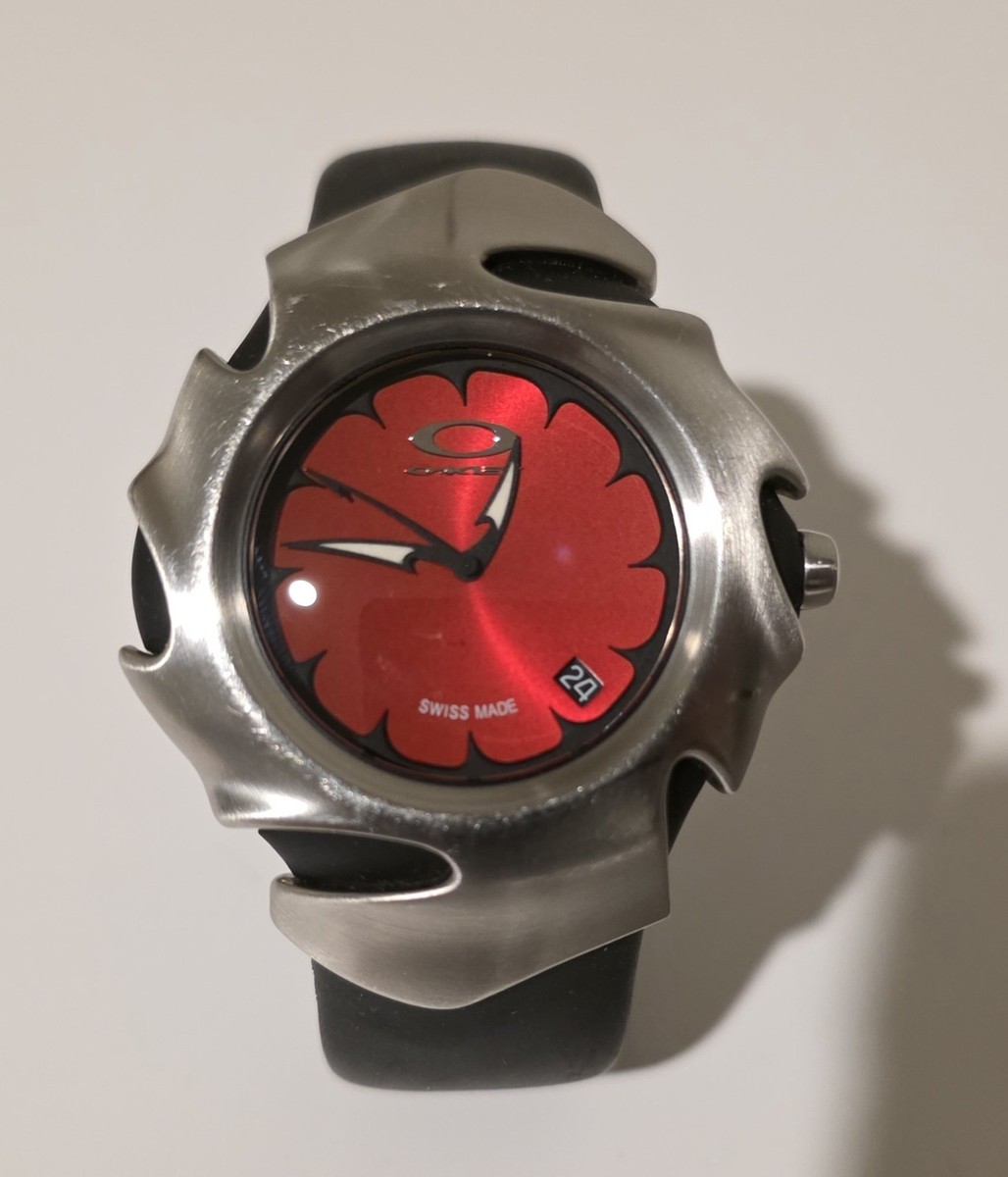 Authentic Oakley Blade Watch Red Dial | eBay