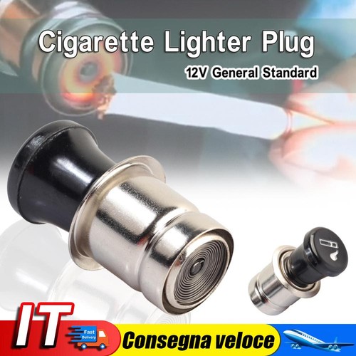 Universal 12V Cigar Lighter Socket Power Plug Outlet for Auto Car Truck