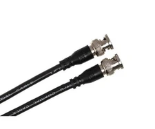 Hosa BNC-59-125 75-ohm RG-59/U BNC to BNC Coax Cable - 25 foot