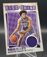 🔥 2018-19 NBA Hoops Marvin Bagley Rise N Shine Mem 🔥 🐐 🔥 