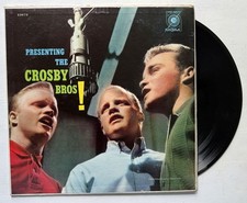 Bing Crosby's Sons Signed Autographed "Presenting the Crosby Bros" Record Album