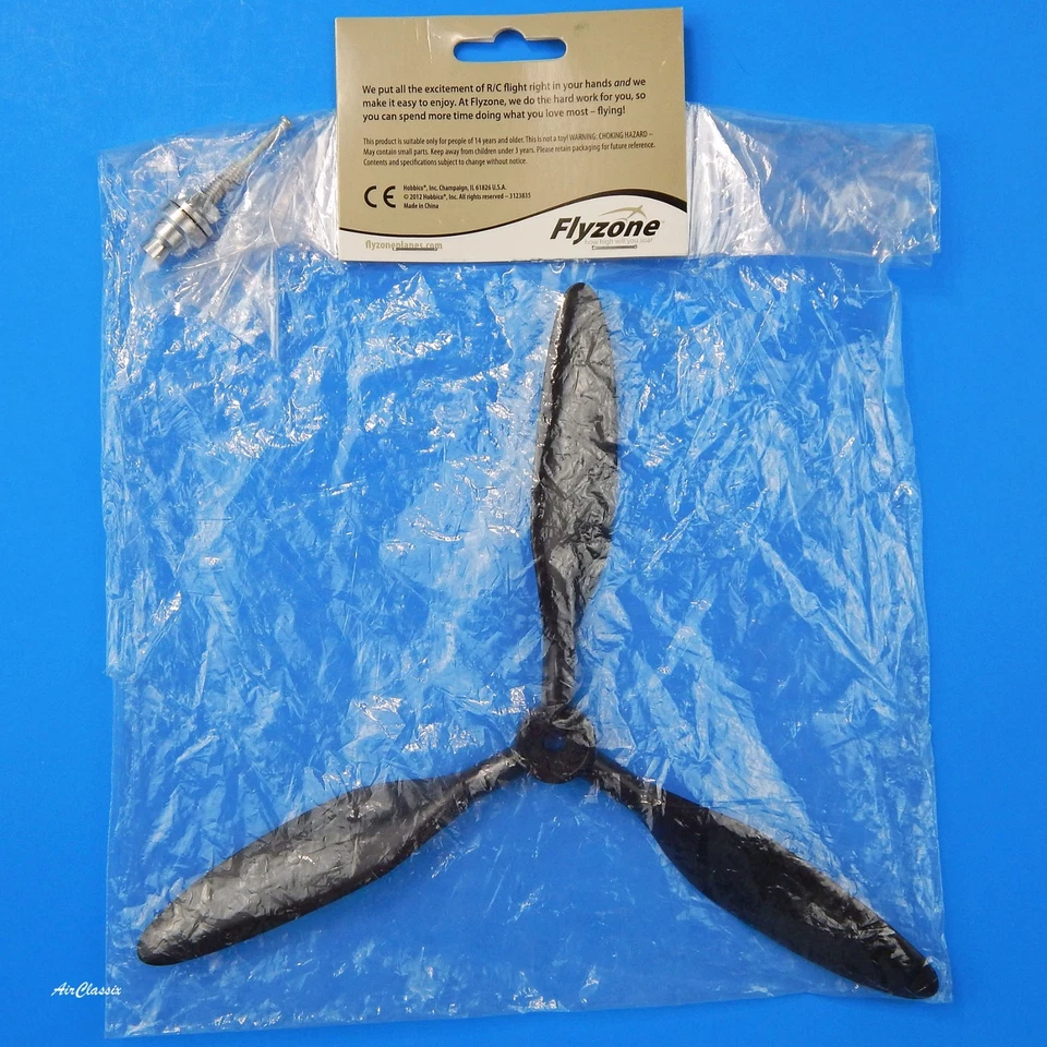 Flyzone FLZA6028 3-Blade Prop w/Adapter for Focke-Wulf Fw 190 Select Scale - Image 2 of 3