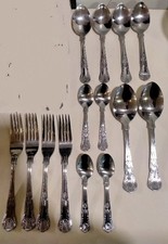 Kings Design Stainless Steel Forks And Spoons Cutlery Set