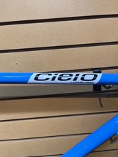 Chris King Cielo Frame set, Blue, large, Cielo Stem $ Chris King Head set