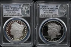 2023-S Morgan and Peace Dollar PCGS PR70DCAM First Strike #26MAR026