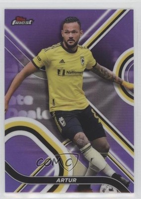 2022 Topps Finest MLS Purple Refractor 50/250 Artur #77 y0i